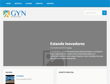 Tablet Screenshot of gyneventos.com.br